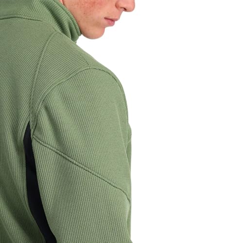 Image of Spyder Men's Bandit Hybrid Full Zip Mid Layer Jacket
