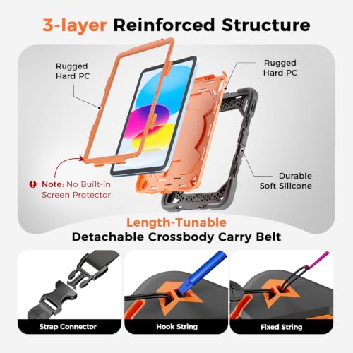 Case for iPad (A16) 11th Generation 11 Inch iPad 10th Gen 10.9" 2022/2025 - image 2