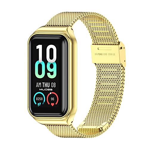 Image of Strap for Amazfit Band 7 Metal Replacement Strap Wristband Watch Strap Compatible with Amazfit 7 Fitness Tracker smartwatch