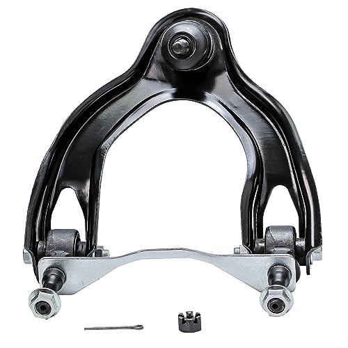 Image of Detroit Axle - 8pc Front End Kit for Acura 1994-2001 Integra, 1992-1995 Honda Civic, 1993-1997 Civic Del Sol, Upper Control Arms Sway Bars Lower Ball Joints Boots Replacement