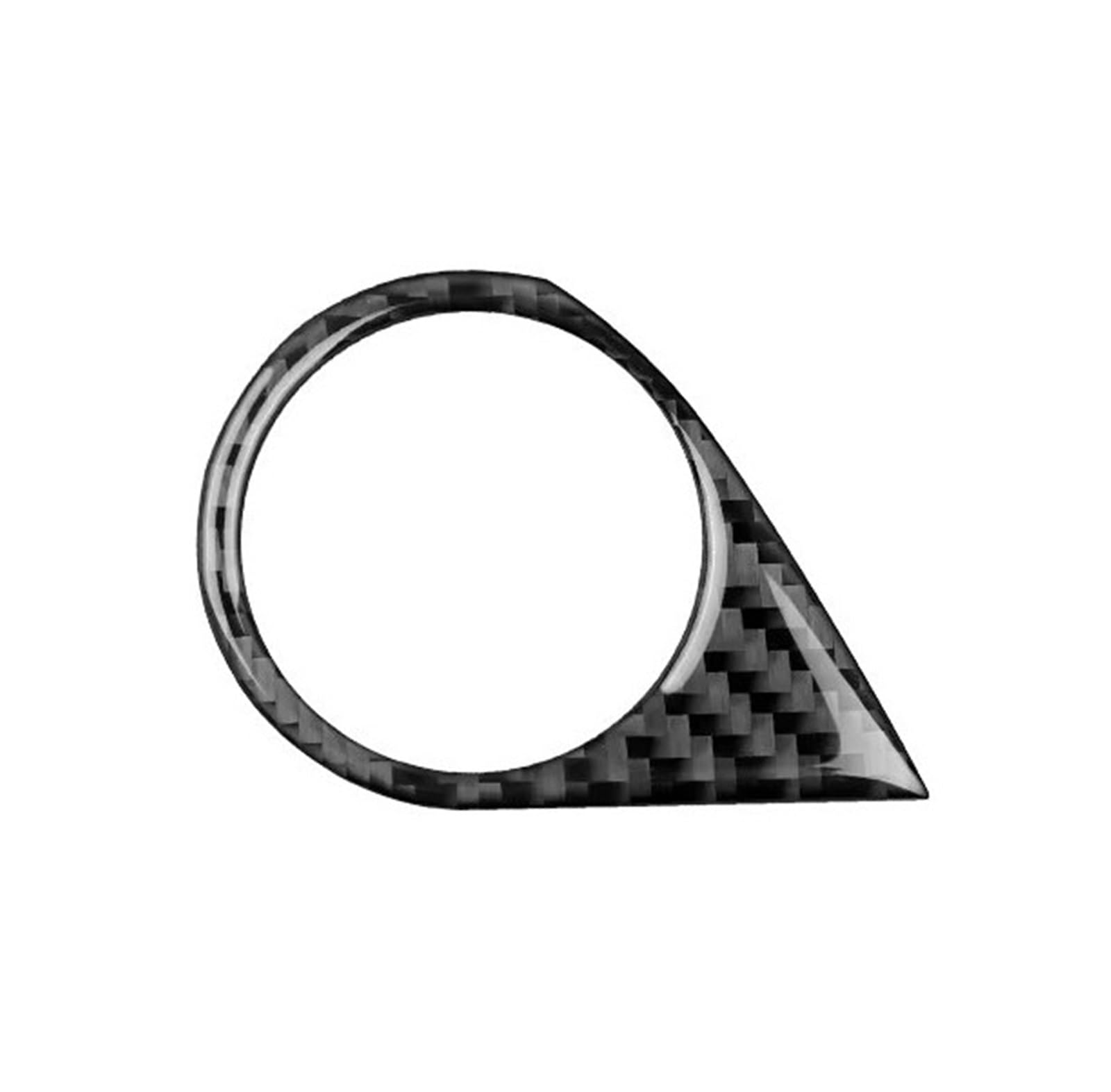 Interior Styling Sticker Car Sticker Engine Start Stop Button Frame LHD for Subaru for Crosstrek for Impreza 2024 Accessories Decoration(Black Carbon)
