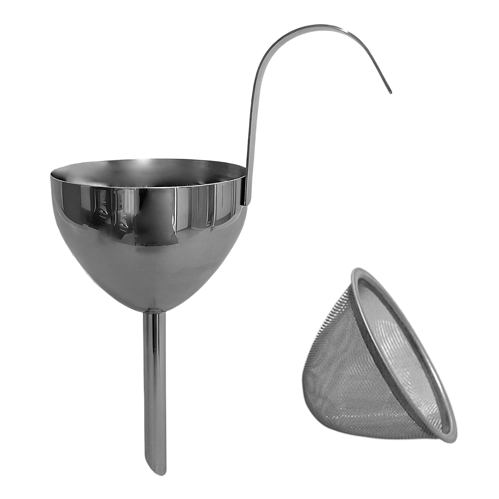 CAZSTYK Easy to Cleaning 304 Nonrust Steel Wine Strainer Produced for Quick Maintenance and Hygienic Use in Kitchens Wine Sediment Separators