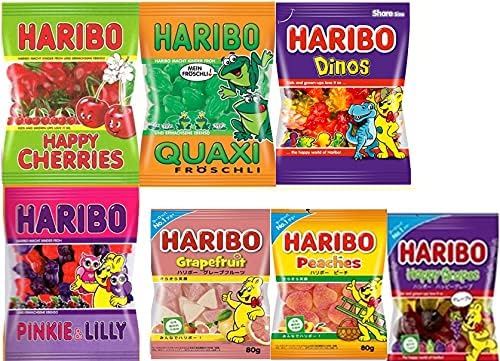 Amazon Haribo ハリボーグミ 人気食べ比べ7袋セット G 発売 Haribo ハリボー グミ 通販