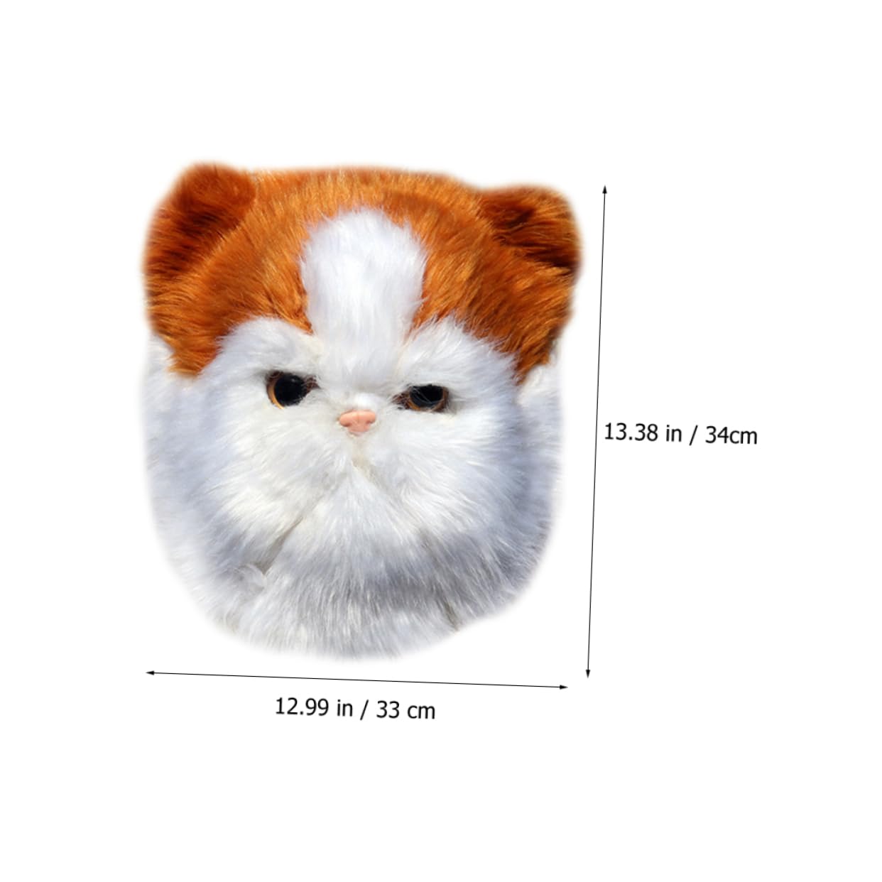 Toddmomy Maschera Di Halloween Forma Di Gatto Maschera Decorativa Per Feste e Costumi Adatta Tutte Le Età Design Carino e Realistico Comoda e Traspirante
