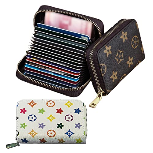 Cartera Para Mujer Con Bloqueo RFID, Tarjetero Múltiple, Billeteras