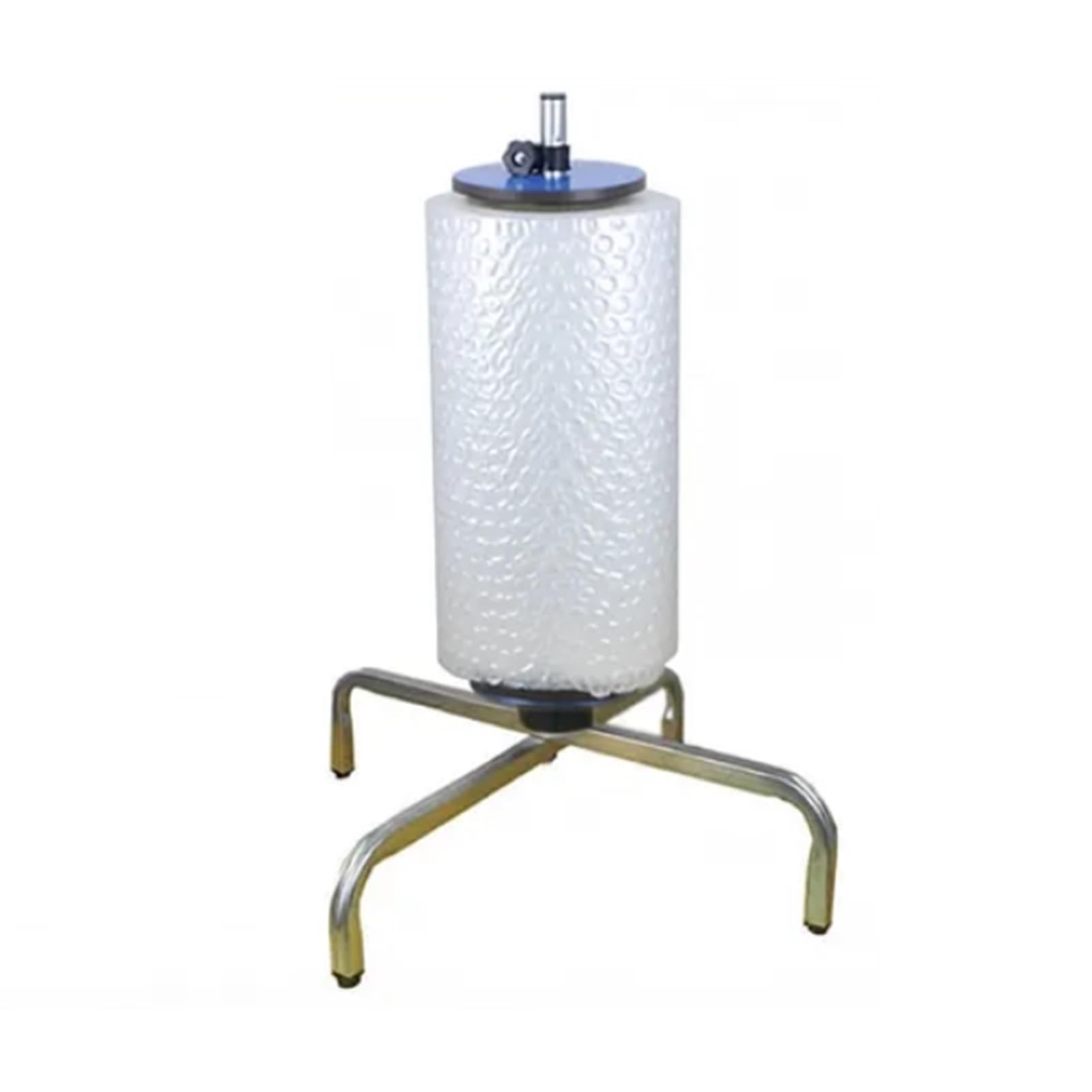 Supporto verticale per rotolo di pluriball, supporto pieghevole per ammortizzazione a bolle, rack per imballaggio in tessuto, facile sostituzione della pellicola, capacità di carico 20 kg