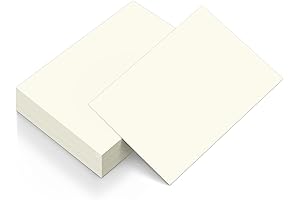 Goefun Off White Card Stock Paper 8.5x11 Standard