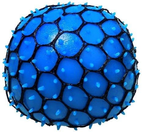 Bola blanda de malla de neón - Paquete de 6