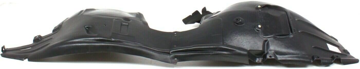 Splash Shield Wheel Liner-Product_Name Plastic 14884112 BM1251123 Compatible with BMW 645Ci Base 2004-2005|BMW 650i Base 2006-2007 Convertible Front Right Section
