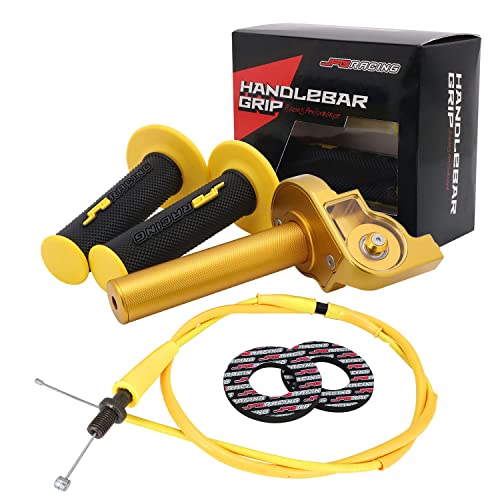 Câble d'accélérateur en alliage d'aluminium JFG RACING poignées moto 22mm CRF