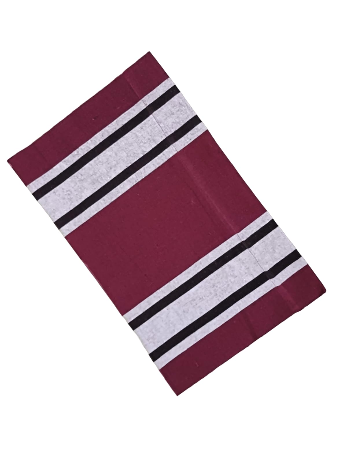 Easy Chair Cloth Cotton Pre Stiched Ready To Use, Maroon-image-3