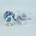 Lunaura Baby Keepsake - Set of 12 "Boy" Baby Stroller With Thank You Card Favors - Blue