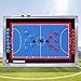 Futsal Tactic Board, Magnetic Soccer Coaching Board with Tactics Magnets and Water-Based Pen, Writable and Erasable, for Teaching Instruction