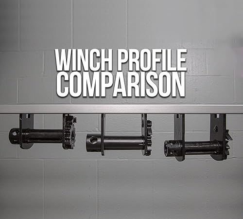 Vista 54 de Mytee Products (4 unidades) Double L Slider Solid Zinc recubierto de cabrestante WLL 5500 libras