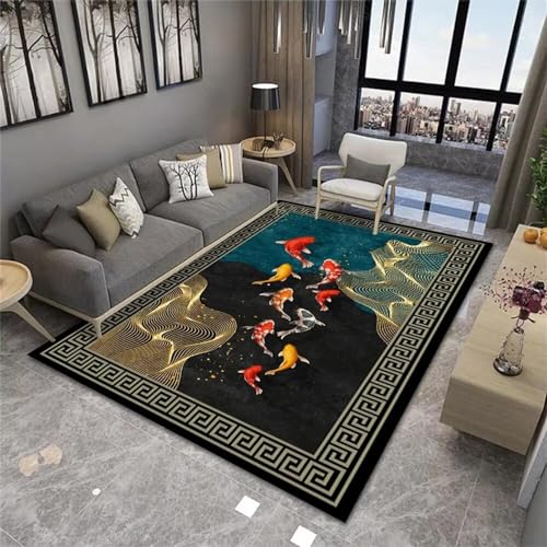 Tapis chambre enfant fille vert pour espace cocooning - 2