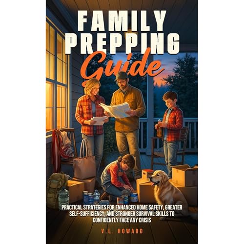 Family Prepping Guide Audiobook By V.L. Howard cover art