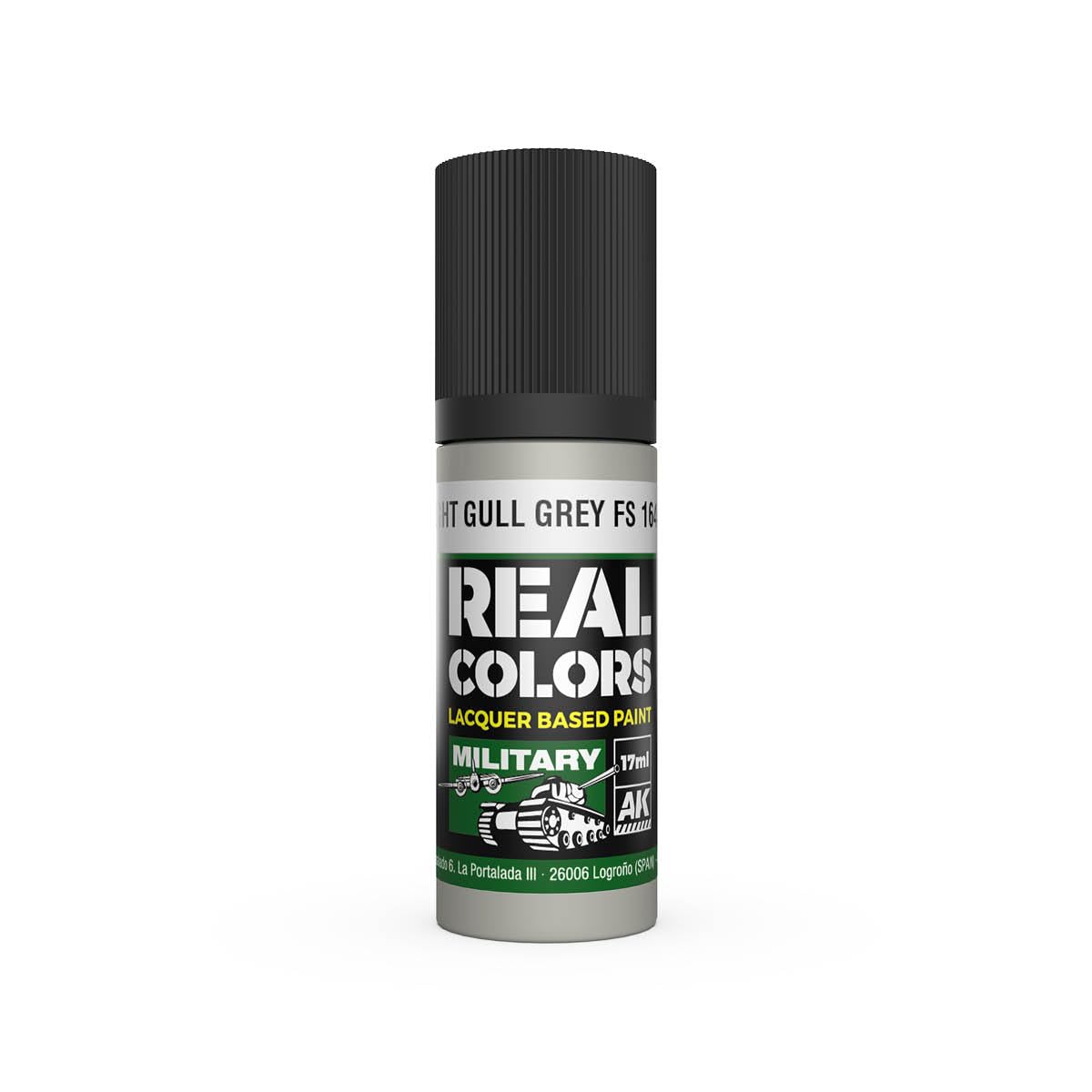 Ak Interactive Grey Ak Real Colors Rc889 Light Gull Fs 16440 (17Ml) (Old Rc220)