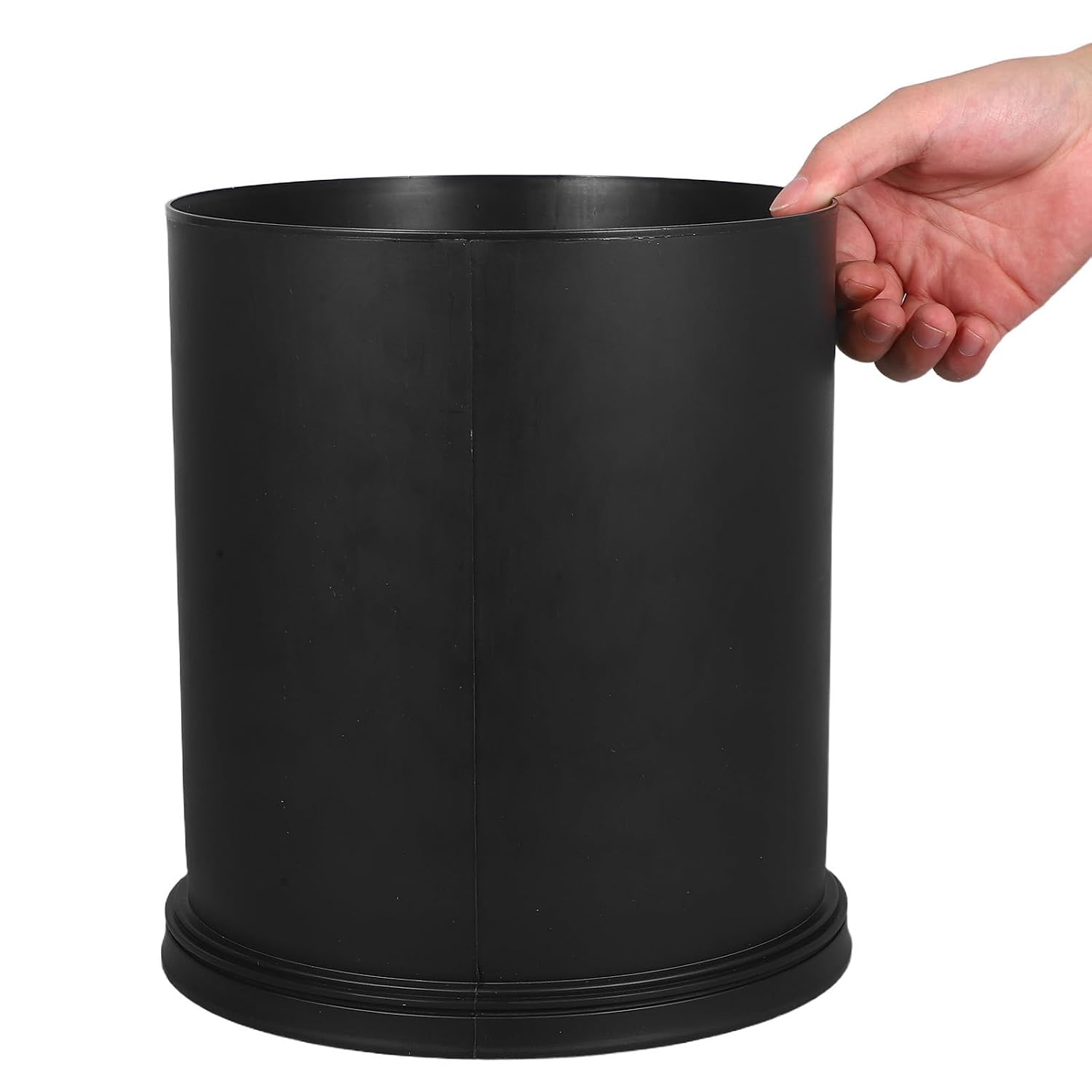 VOSAREA Dual Layer Trash Can Replacement Liner with Large Capacity, Sturdy Plastic Inner Bucket for Kitchen and Home Decor, Versatile Trash Can Insert for Bathroom and Office Use