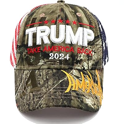 Trump 2024 Hat, Donald Trump 2024 Cap Take America Back MAGA USA Embroidery Adjustable Baseball Cap