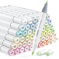 Pennarelli Ohuhu Ad Alcool 48 Colori - Doppia Punta (Pennello E Chisel) Per Artisti - Foto 4