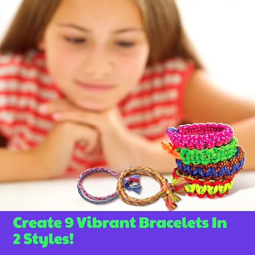 4M KidzMaker Friendship Bracelets Kit, Multi - Image 3