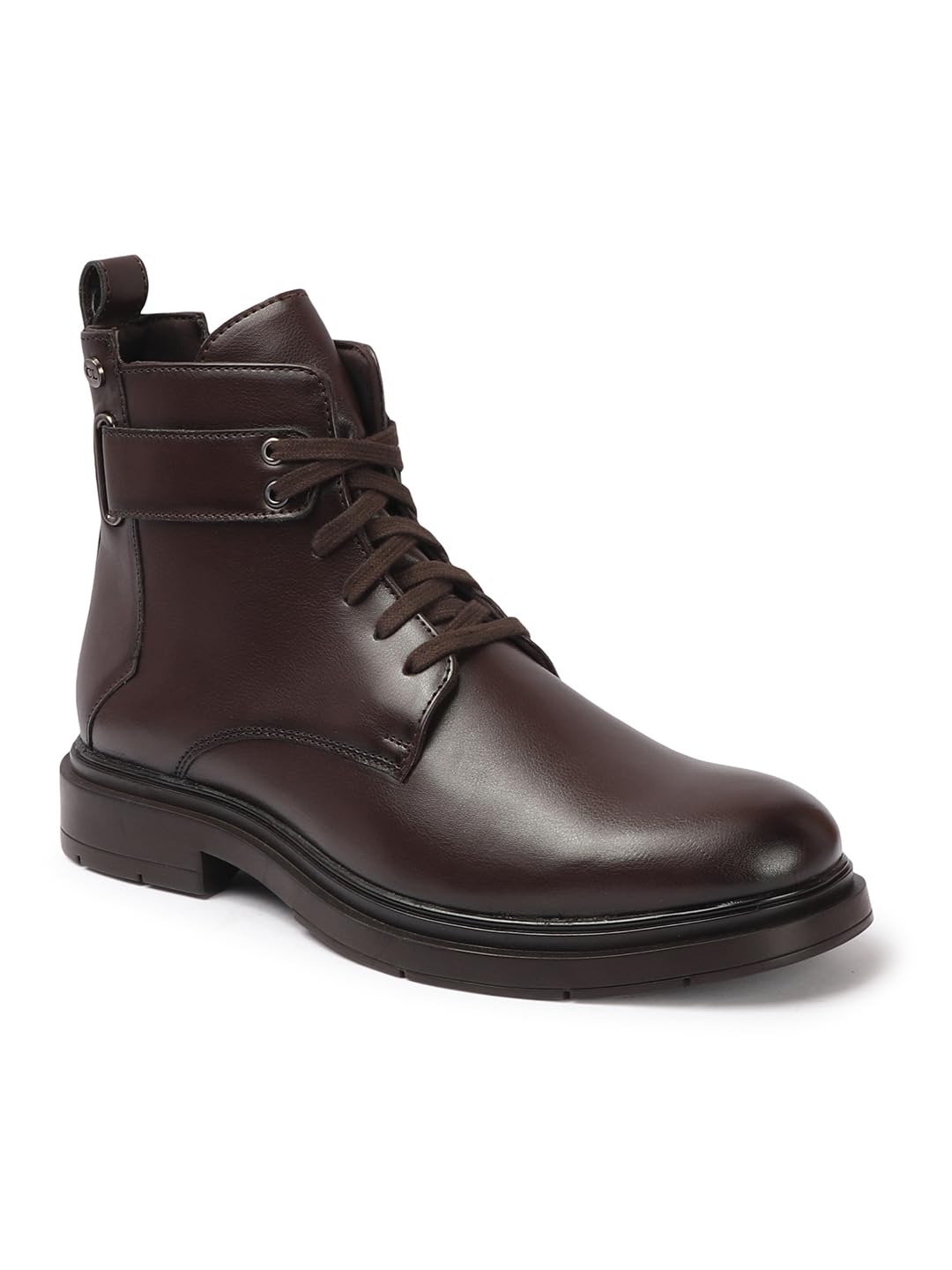 carlton london Men's Regular comfortable Lace-Up Round Toe boot for Casual and Party Use-picture-11