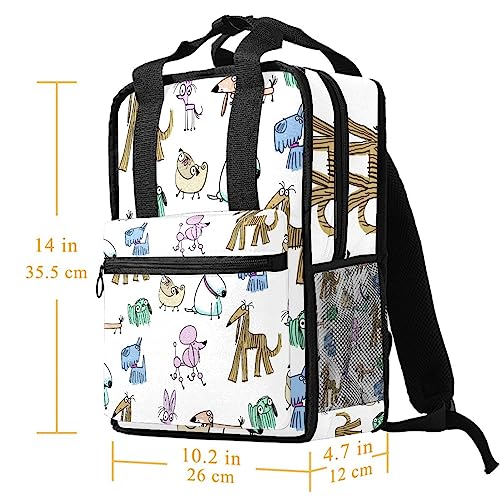 Cartable pour filles et garçons idéal pour l'école et les sorties - 5