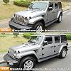 26PCS Full Set Exterior Decoration Trim Kit for Jeep Wrangler JL JLU 2018-2023 Door Hinge Handle Engine Hood Hinge Hood Latch Wheel Eyebrow Side Air Outlet Rear Tailgate Window Hinge Cover (Black)