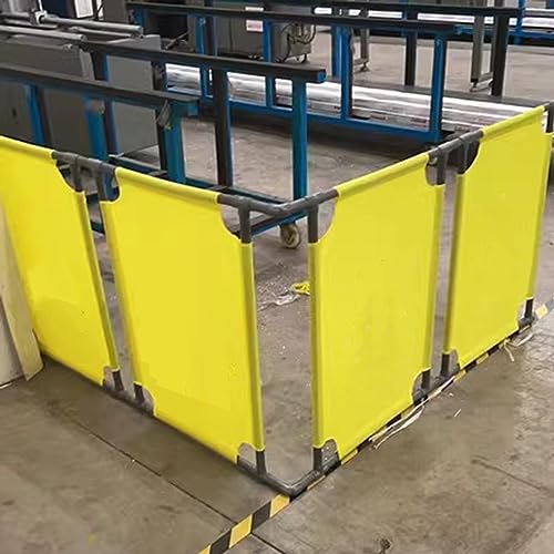 Barricada móvil Extensible, Puerta de Barrera de Seguridad de PVC de Alta