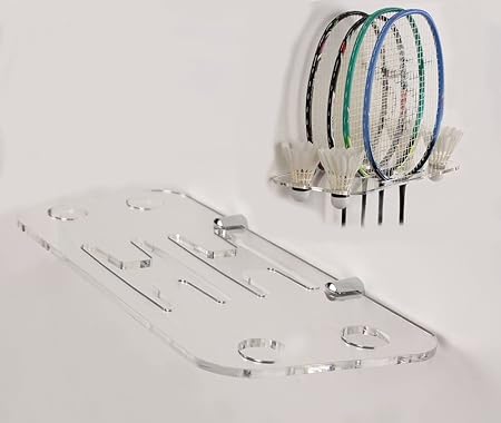 Amazon.com: Badminton Rack Badminton Racket Storage Rack Badminton ...