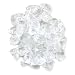 Koyal Wholesale Centerpiece Vase Filler Decorative Crushed Glass, 4.5-Pound, Clear