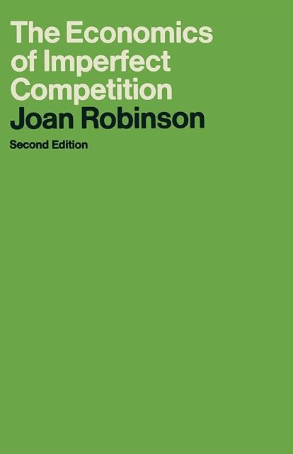 Portada de The Economics of Imperfect Competition