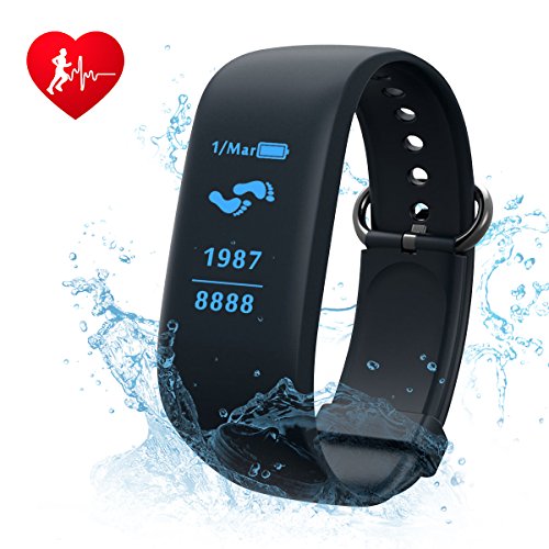 Fitness Tracker Camtoa Hr Bluetooth Activity Tracker With Wrist