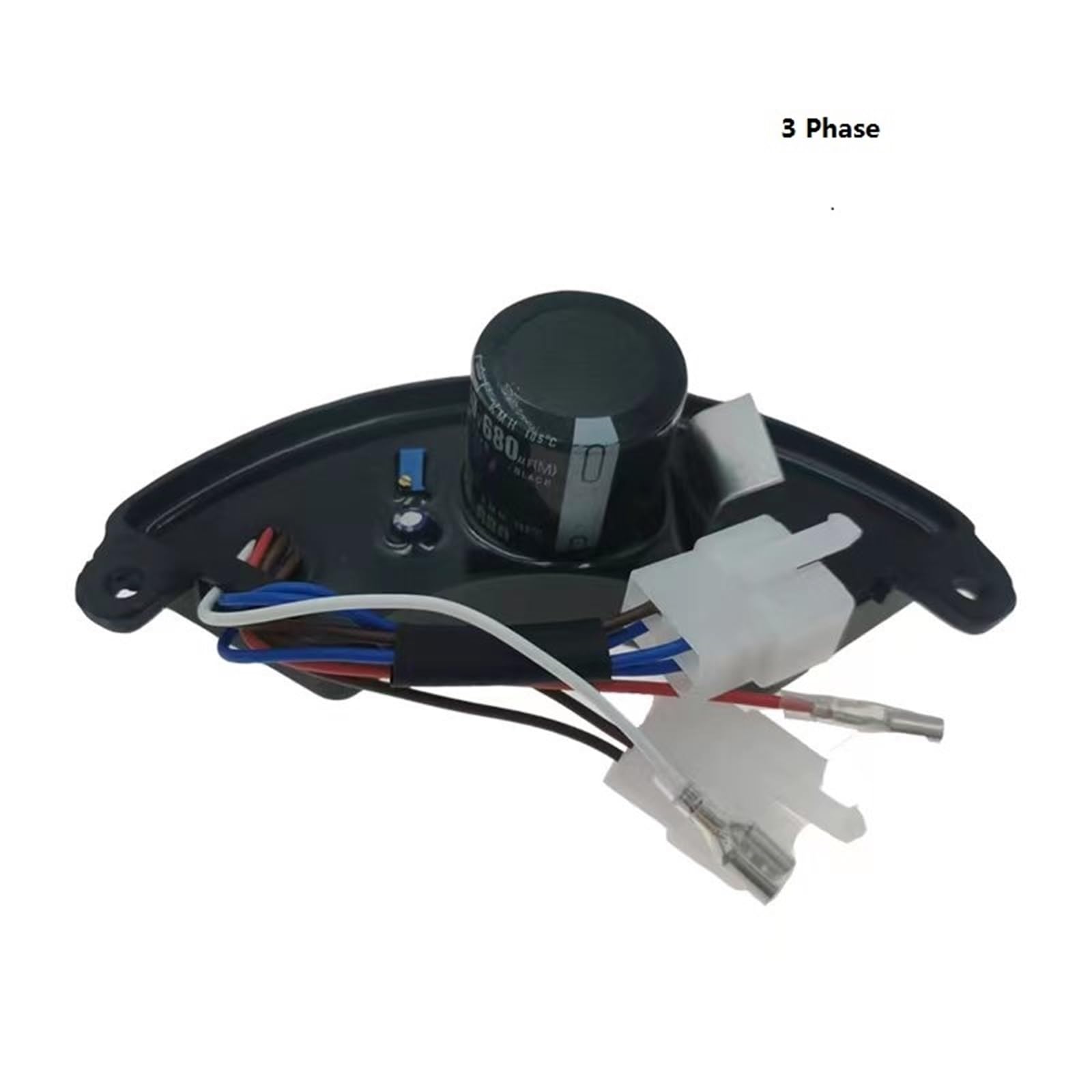 Generador de gasolina monofásico trifásico de 5KW y 8KW, regulador y estabilizador de voltaje automático AVR for 450V, 680UF, 250V y 470UF.(3P 450v 680uf)