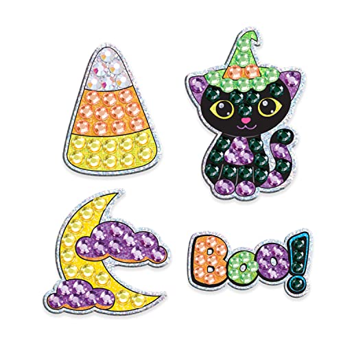 Creativity For Kids Big Gem Diamond Painting Kit - Halloween Stickers And Suncatchers, Halloween Crafts For Kids Ages 6-8+, Diamond Art For Kids #TOP7