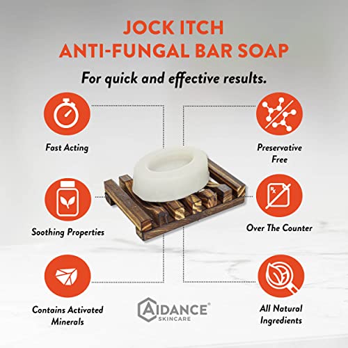 Jock Itch Soap by Terrasil Antifungal Cleansing Soap Bar for The