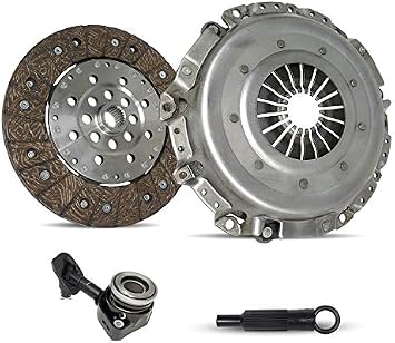 Clutch Slave Kit 5 Speed; for Dual Mass Flywheel; 07-149S | Compatible with Focus S Se Sel Titanium Plus Hatchback Sedan 2012-2018 2.0L L4 | HD Woven Organic Sprung Disc