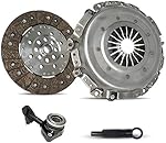 Clutch Slave Kit 5 Speed; for Dual Mass Flywheel; (07-149S) | Compatible with Focus S Se Sel Titanium Plus Hatchback Sedan 2012-2018 2.0L L4 | HD Woven Organic Sprung Disc
