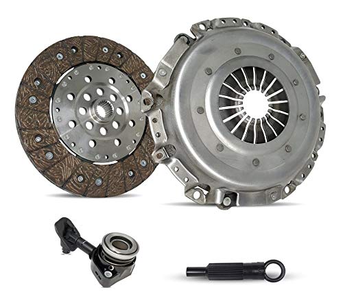 Clutch Slave Kit 5 Speed; for Dual Mass Flywheel; (07-149S) | Compatible with Focus S Se Sel Titanium Plus Hatchback Sedan 2012-2018 2.0L L4 | HD Woven Organic Sprung Disc