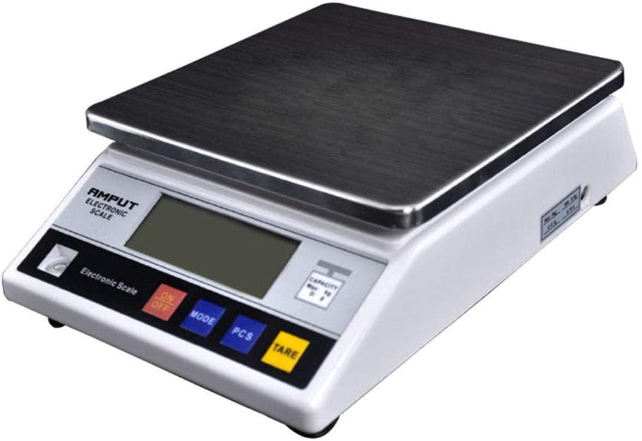 KAHE2016 Professional Postal Scales and Digital Scale Precision Scales Platform Scale Table Scale 7.5kg / 0.1g LCD Multiple Weighing Modes for Kitchen Board Office