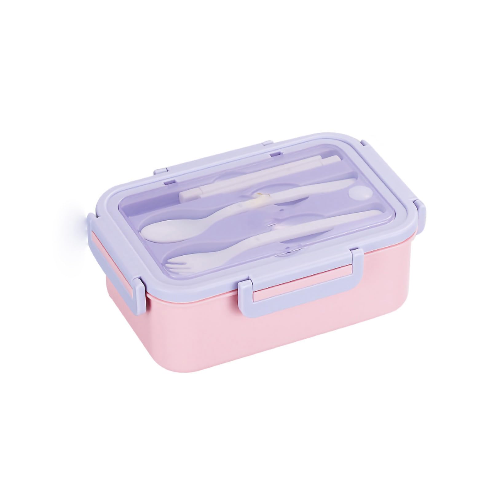 Ejoyous Portable Lunch Box, Divided Grid 10.6 Oz Food Grade PP (1400ml)