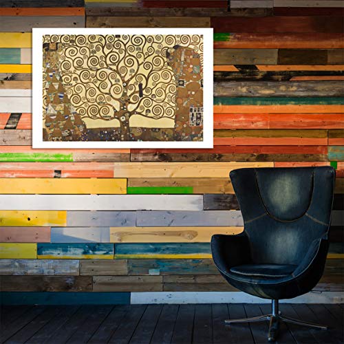 Frise giclée Gustav Klimt C1909 encadrée grand format