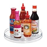iDesign Plato giratorio para la cocina, transparente