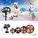 Christmas Holiday Projector Lights - Indoor Outdoor 2in1 Ocean Wonderland Xmas Nativity Thanksgiving Theme - 3D 18HD Slides Outside Projection Reflectors