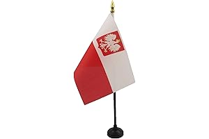 AZ FLAG Poland 4' x 6' Table Flag - Polish 15 x...