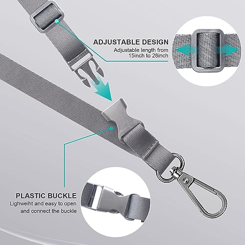 Image of ROCONTRIP Phone Lanyard Universal Crossbody Cell Phone Lanyards Multifuctional Nylon Patch Adjustable Shoulder Neck Strap Compatible with Most Smartphones