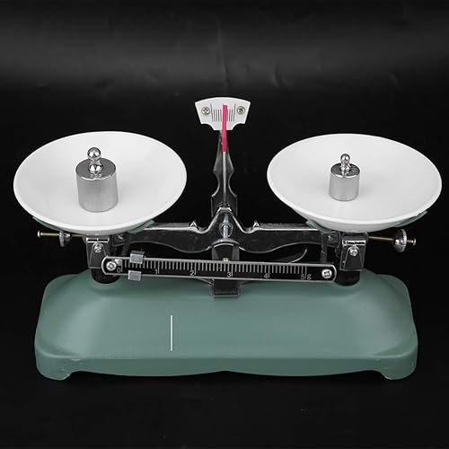 Vista 3 de Báscula de equilibrio mecánico de laboratorio, bandeja mecánica, balanza de balanza mecánica, báscula de equilibrio mecánico, herramienta