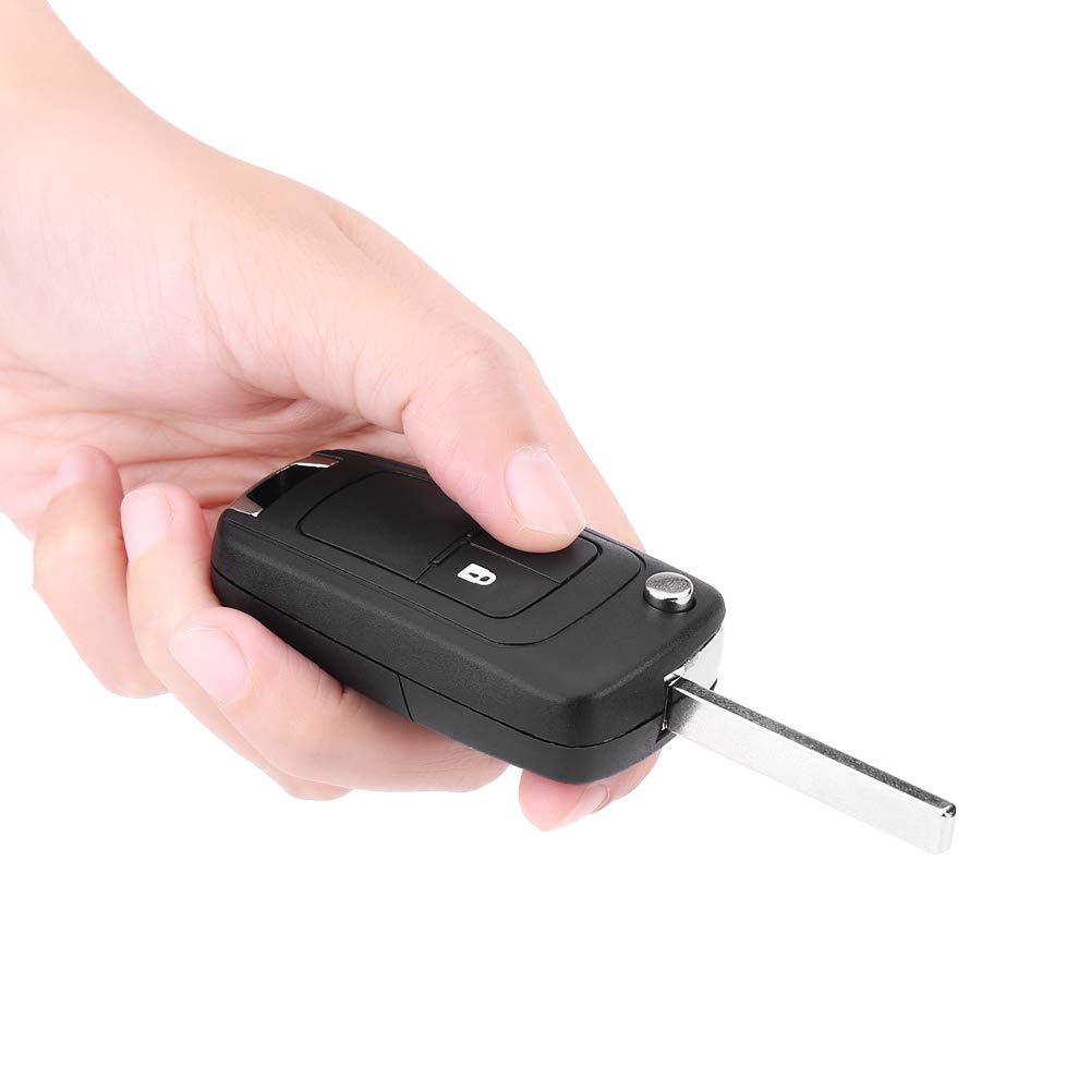 2 Pulsanti Flip Pieghevole Telecomando Portachiavi Custodia Shell Per Citroen C3 C4 C5 C6 C8 Ds3
