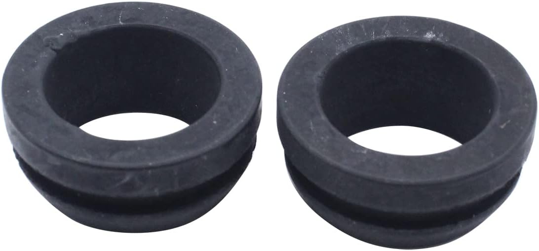 2pcs SHLPDFM Rubber PCV Breather Grommets O.D. 1 1/4" I.D. 1" for Aluminum Valve Covers SBC BBC SBF 302 350 454 A94 SPC 7222