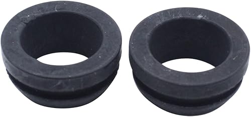 Miniatura 2 de 2 piezas SHLPDFM de goma PCV respiradero O.D. 1 14" I.D. 1" para cubiertas de válvula de aluminio SBC BBC SBF 302 350 454 A94 SPC 7222